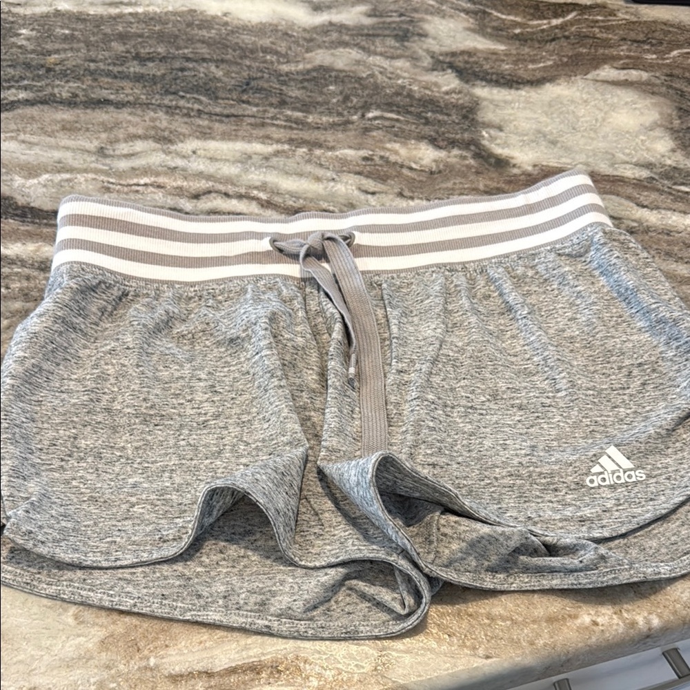 Adidas Gray Athletic Shorts